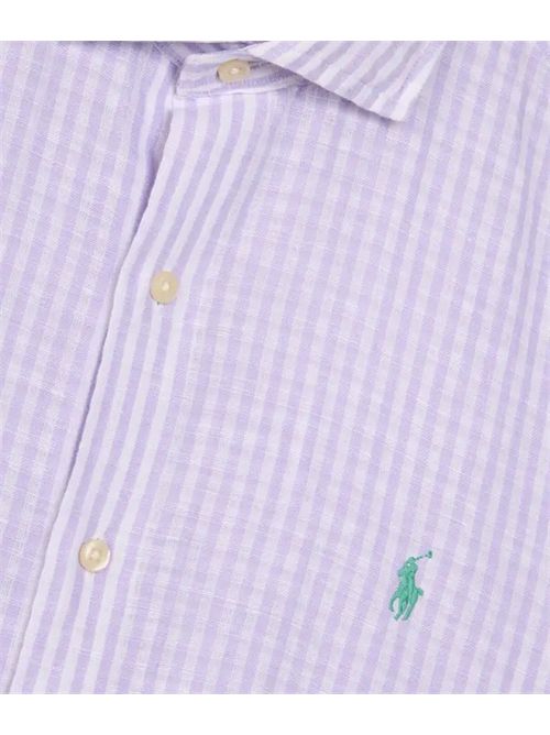 Polo Ralph Lauren camicia woven-sport Polo Ralph Lauren | 710-B16700-003LAVENDER WHITE